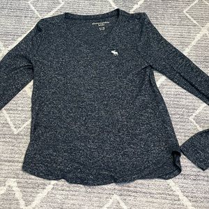 Long Sleeve Abercrombie Kids 11/12 Navy